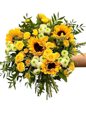 Ramo  XL de flores amarillas