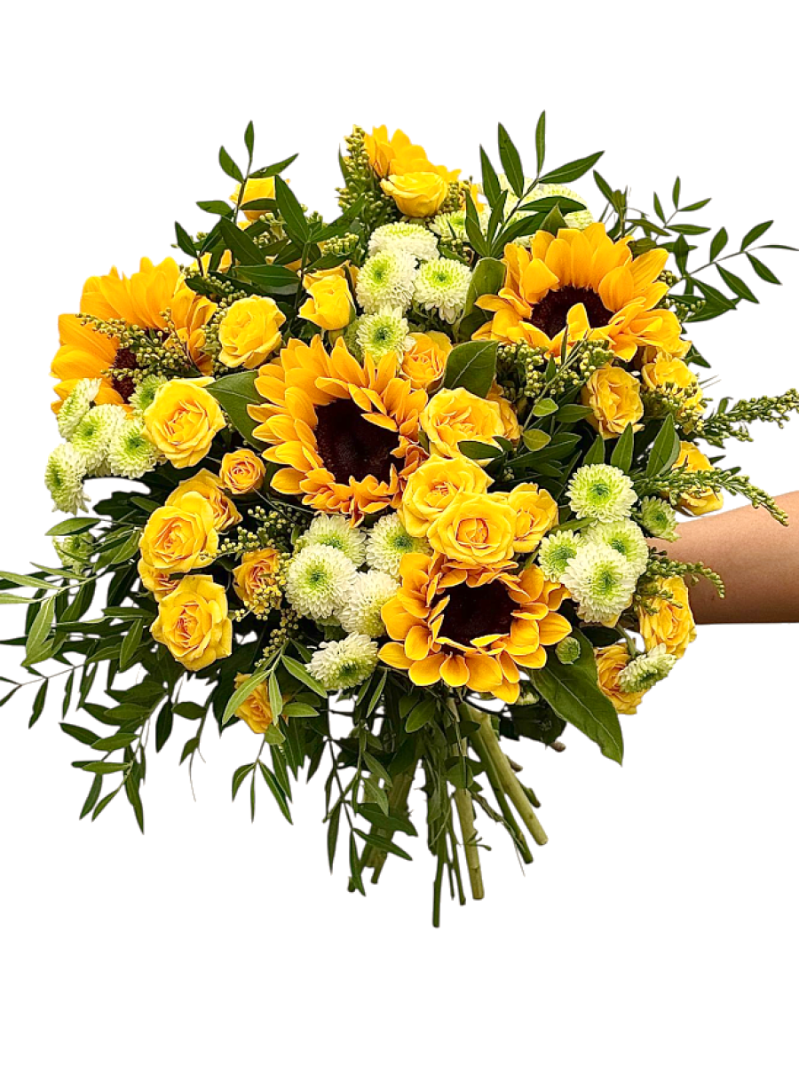 Ramo XL de flores amarillas Ramo XL de flores amarillas